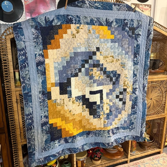 Vintage Other - Vintage Cotton Patchwork Quilt